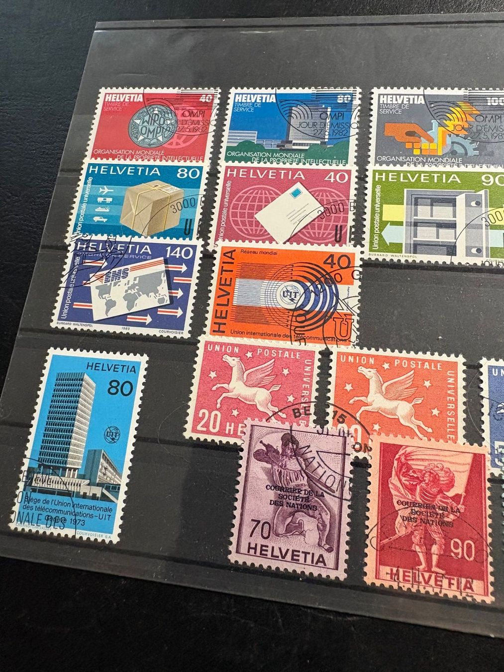 Alle Briefmarken: Dienstmarken – Gebraucht aus Herzogenbuchsee von Hebu6 1