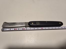 Victorinox Gärtnermesser schwarz gebrauchter Zustand