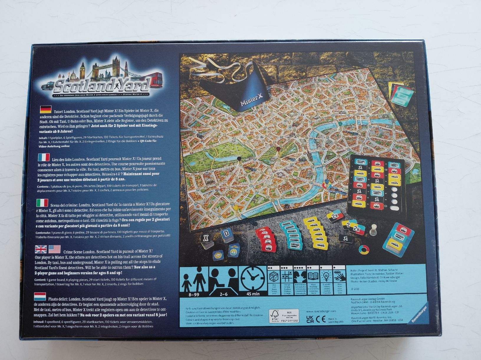 Ravensburger Jeux: Ravensburger Scotland Yard – D'occasion à Allenwinden par Muggi076 1