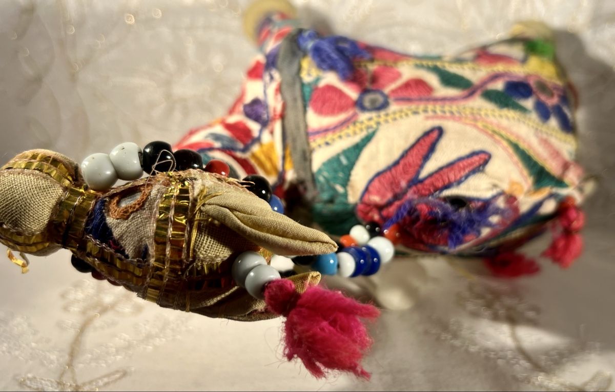 Tutte le decorazioni: Dromadaire Art Textile Rajasthan Vintage brodé main – Usato da Genève venduto da DELIRBEADS 6