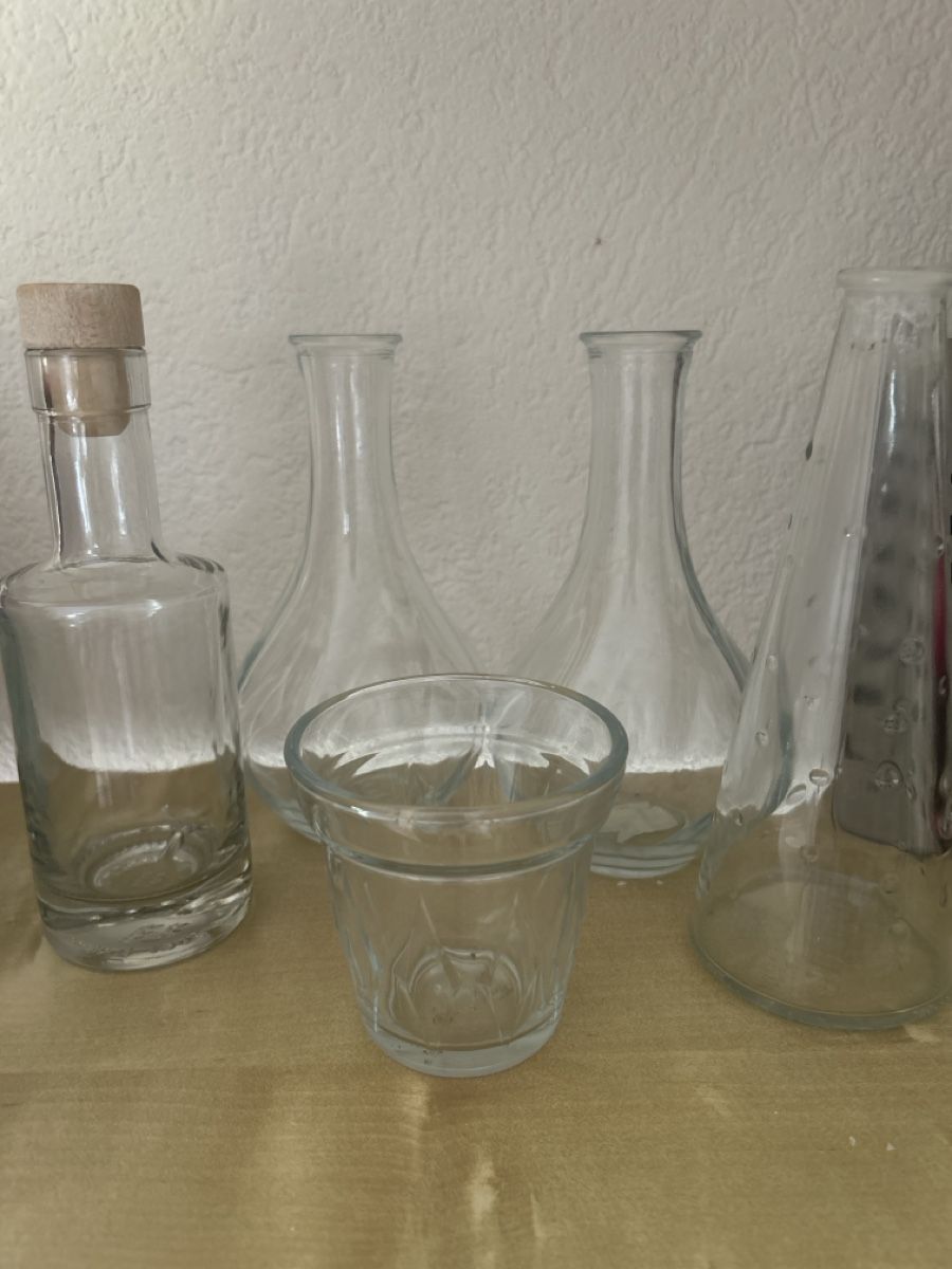 Tutte le decorazioni: 5er Set Glas- Dekoartikel – Usato da Laupen BE venduto da erii.blabla