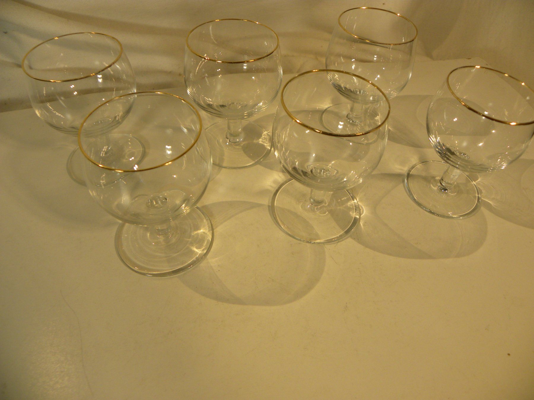 Gläser: 6 alte Schnaps- oder Likörgläser – Gebraucht aus Reinach von Cargill 1
