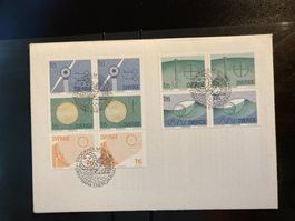 Schweden 1980 Ersttagsbrief Markenheftchen Energie