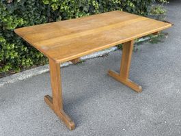 Mid-Century Küchentisch Holztisch Anton Müller Möbel Bleiken