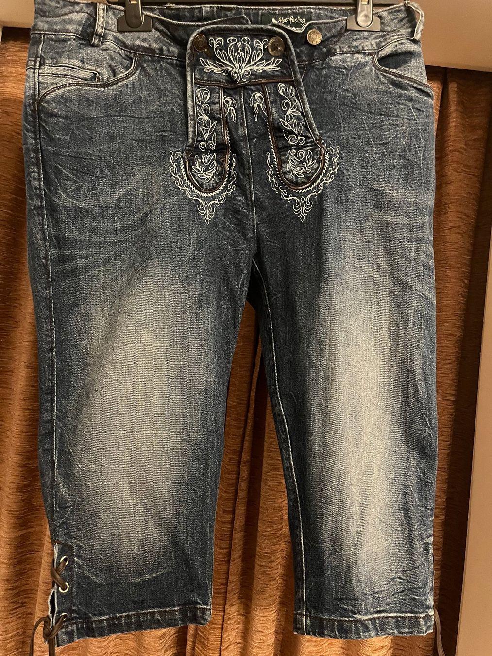 Pantaloni: Neue Landmode-Hose elastisch Gr 42 – Nuovo e nell'imballaggio originale da Wettingen venduto da PriskaZ05