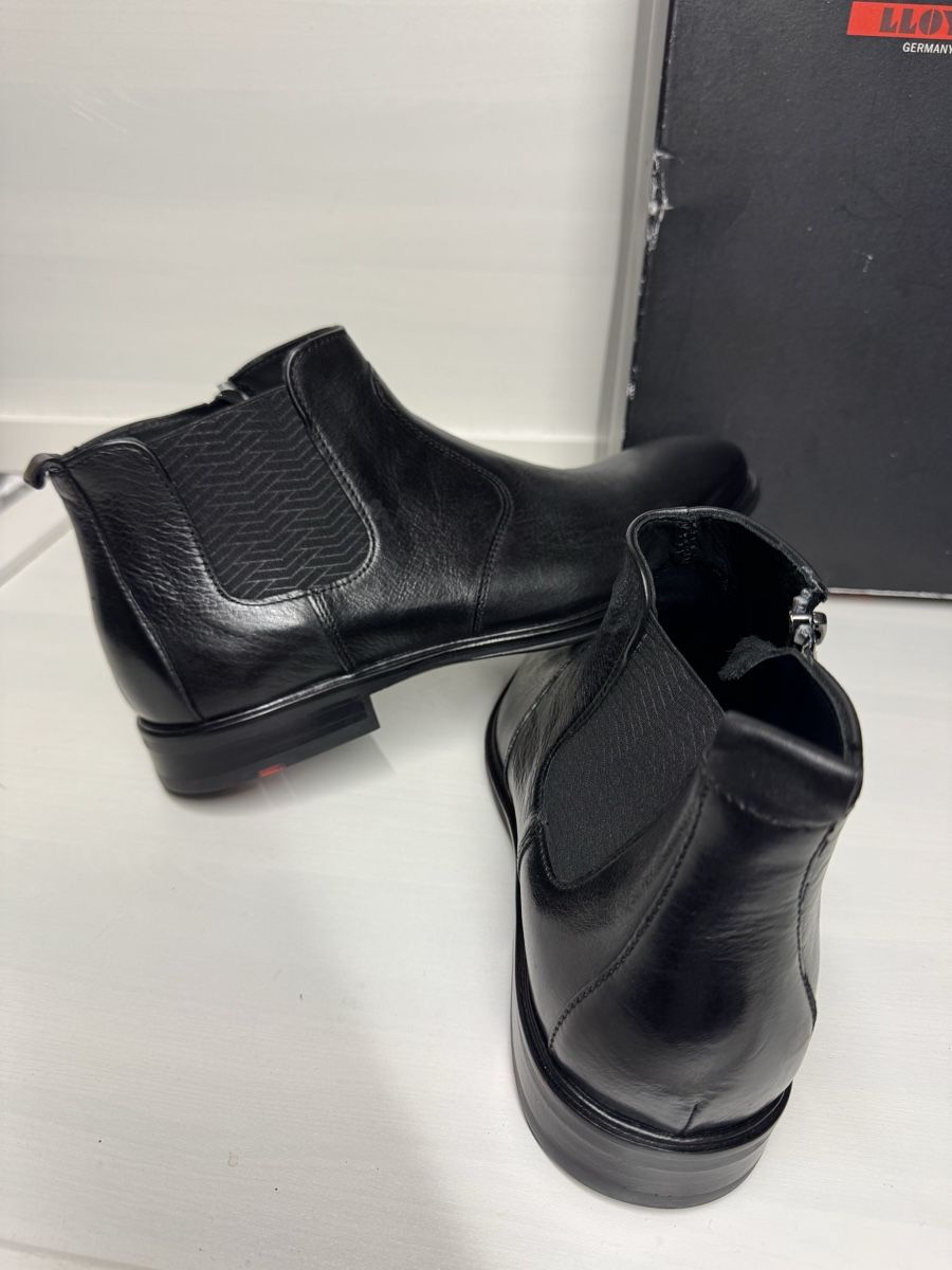 Lloyd Herrenschuhe: Boots Homme Lloyd, cuir noir, taille 42 – Neu und originalverpackt aus Brügg BE von Goob 3