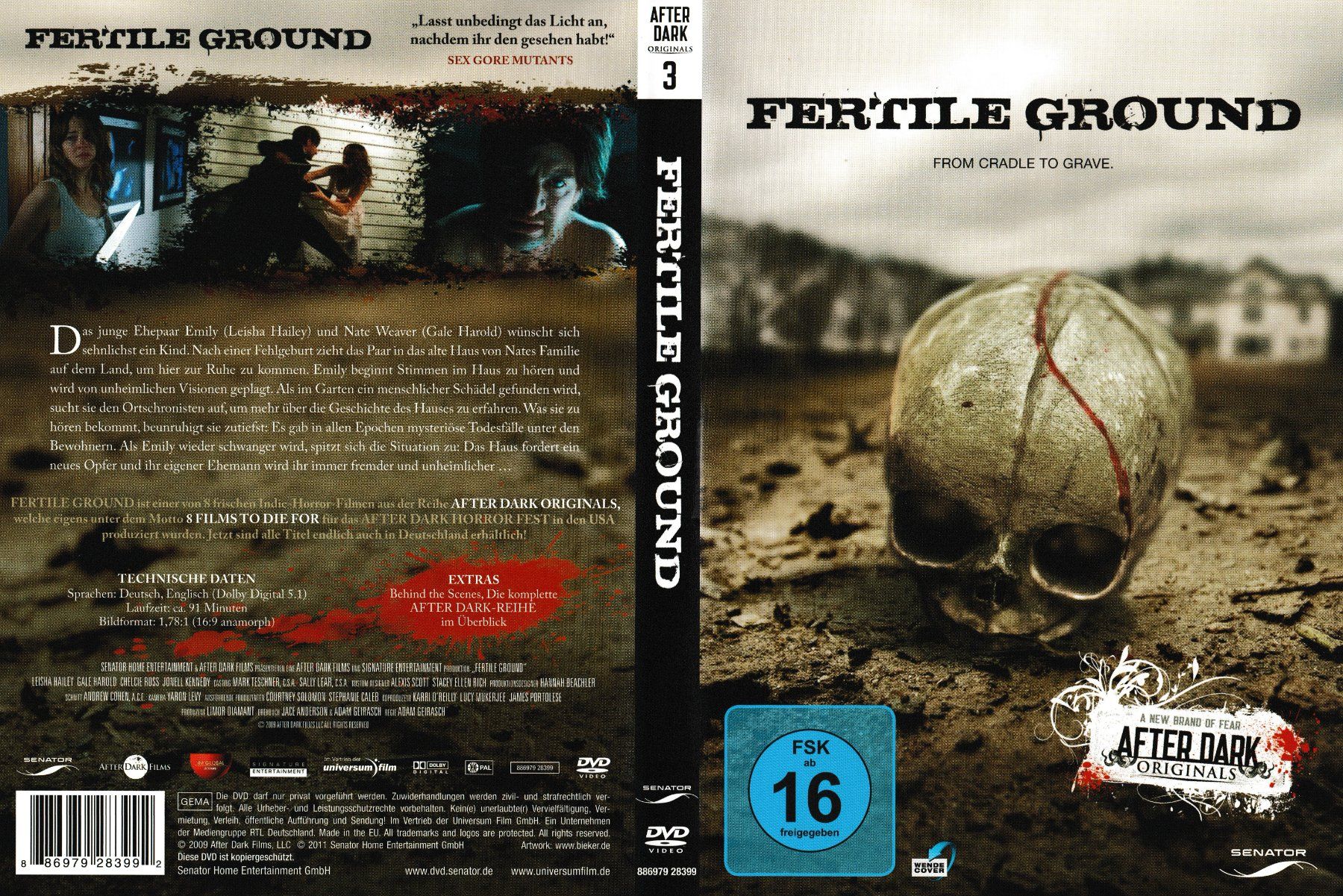 Tutti i DVDs: DVD - Fertile Ground – Usato da Langnau am Albis venduto da MediaRescuerKeLoX