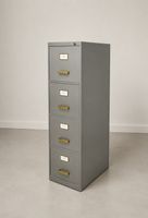 Aktenschrank, Schubladenstock, Silber