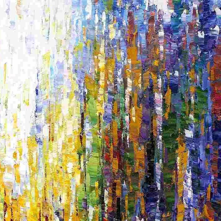 Reproduktionen & Neuware: Abstrakt - Durch den Monsun – Neu (gemäss Beschreibung) aus Larnaca von KunstDepot24 3