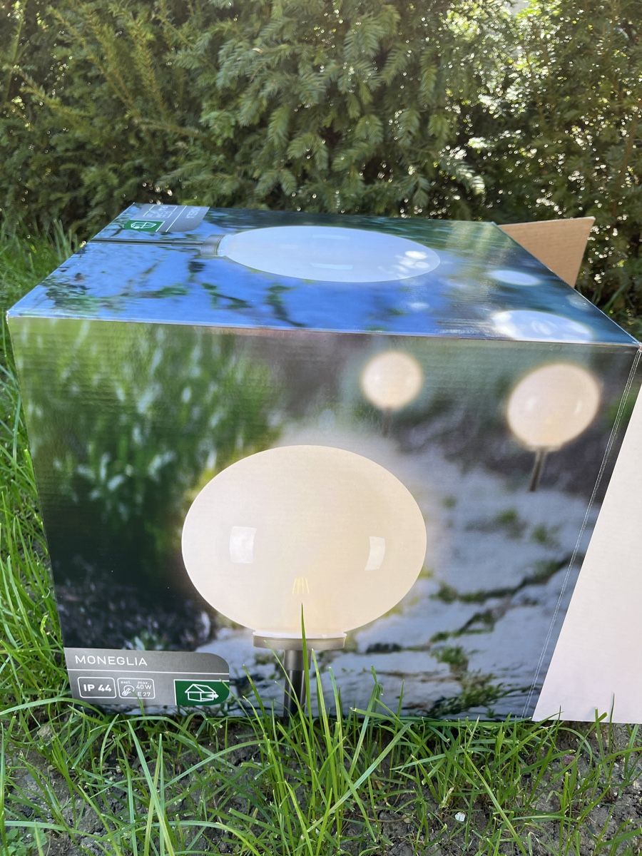 Lampade: Deko Aussenleuchte Kugel – Nuovo e nell'imballaggio originale da Sulz AG venduto da Zissi31324