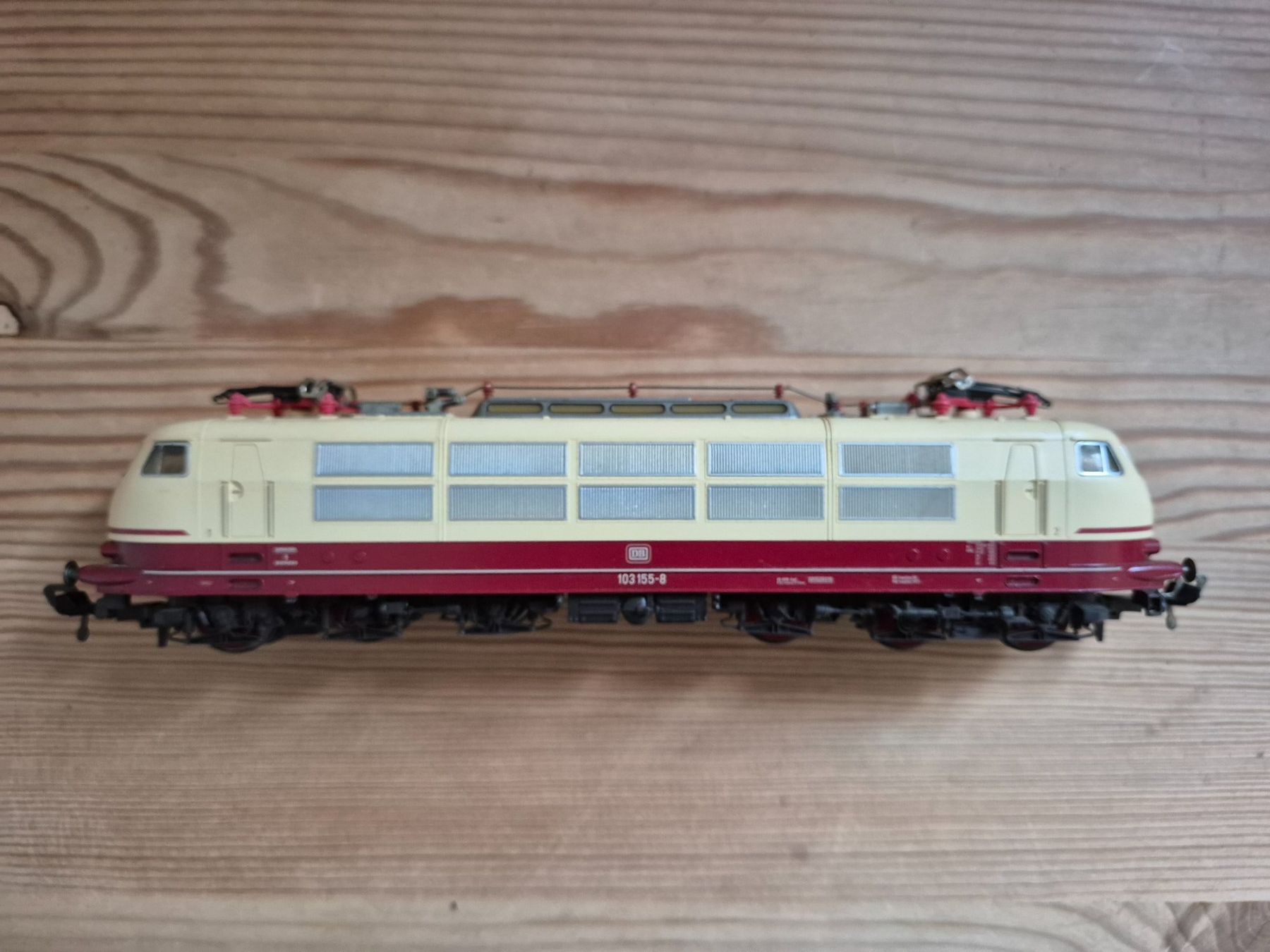 Fleischmann Trains électriques: DB, E-Lok 103 155 8, Fleischmann, DC, analog (Mb 505) – D'occasion à Boppelsen par juerg99 2