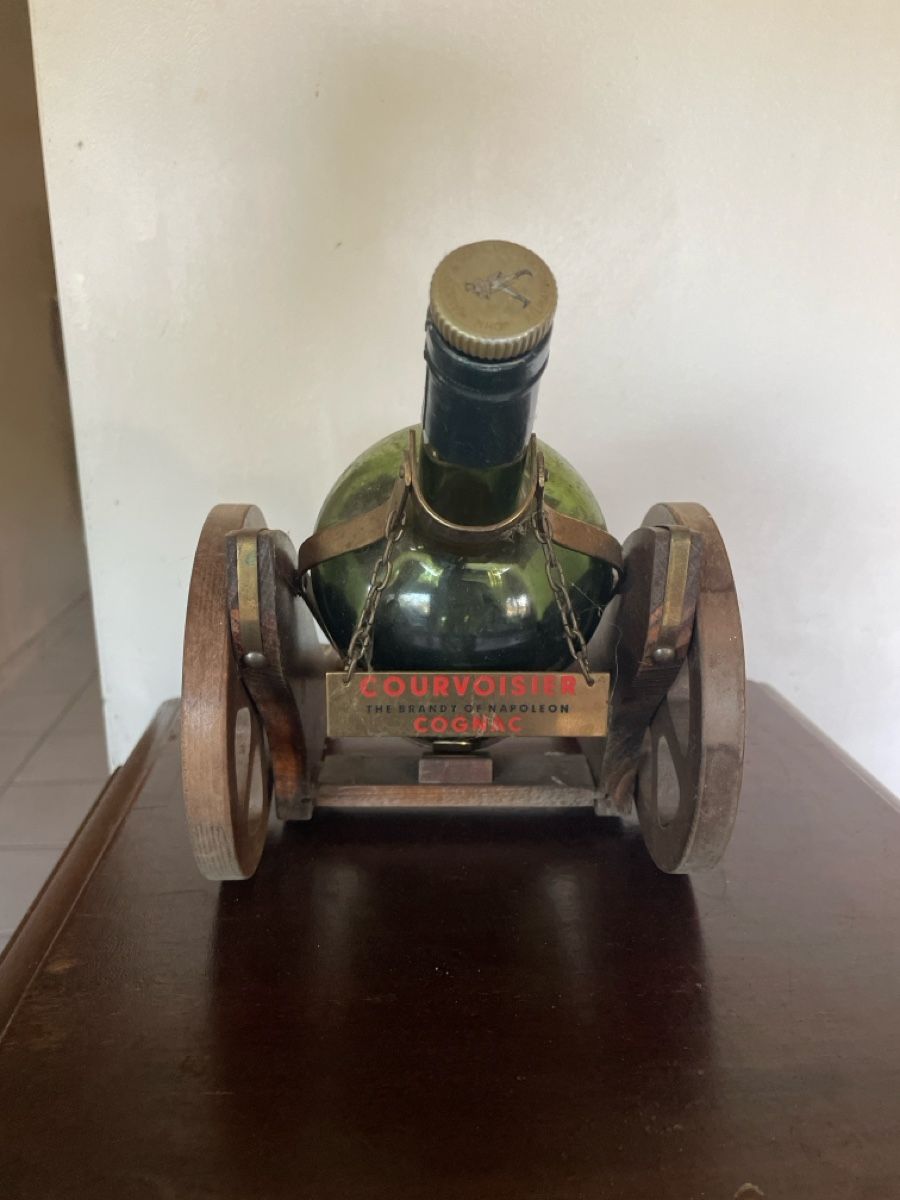 Portabottiglie: Support bouteille bois style canon avec bouteille vide – Usato da Meyrin venduto da jul_km5p 3