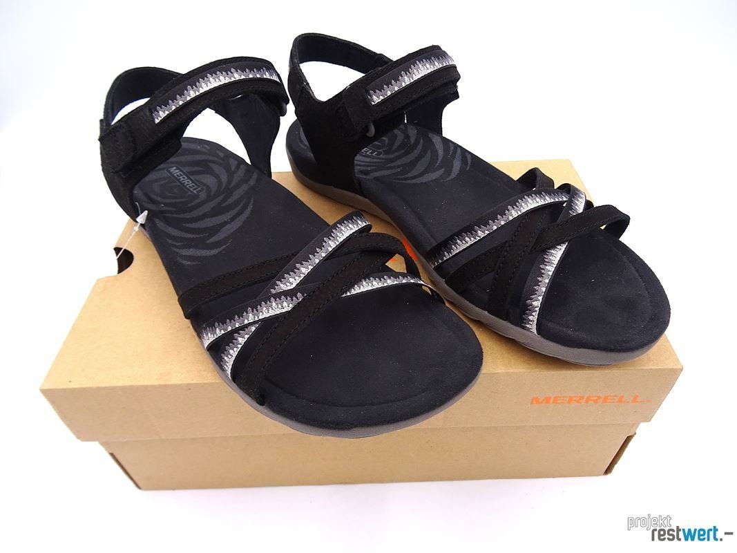 Merrell Scarpe da donna: Sandalen schwarz Gr. 41 von MERRELL – Nuovo (secondo la descrizione) da Bülach venduto da restwert_buelach