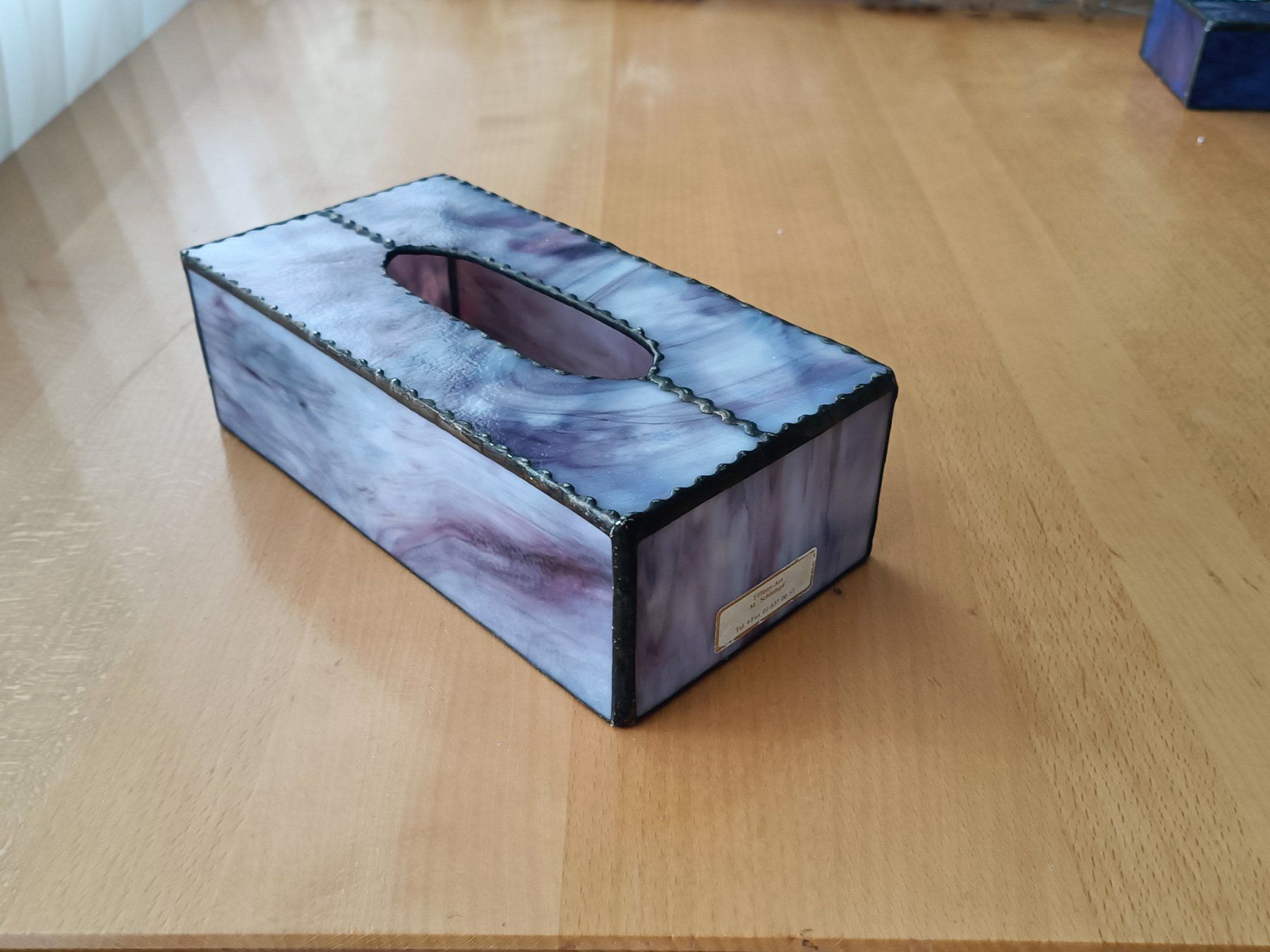 Altro in Decorazioni & Accessori: Vintage Tiffany-Glas-Taschentuchbox – Usato da Birr venduto da sen_sy55 1