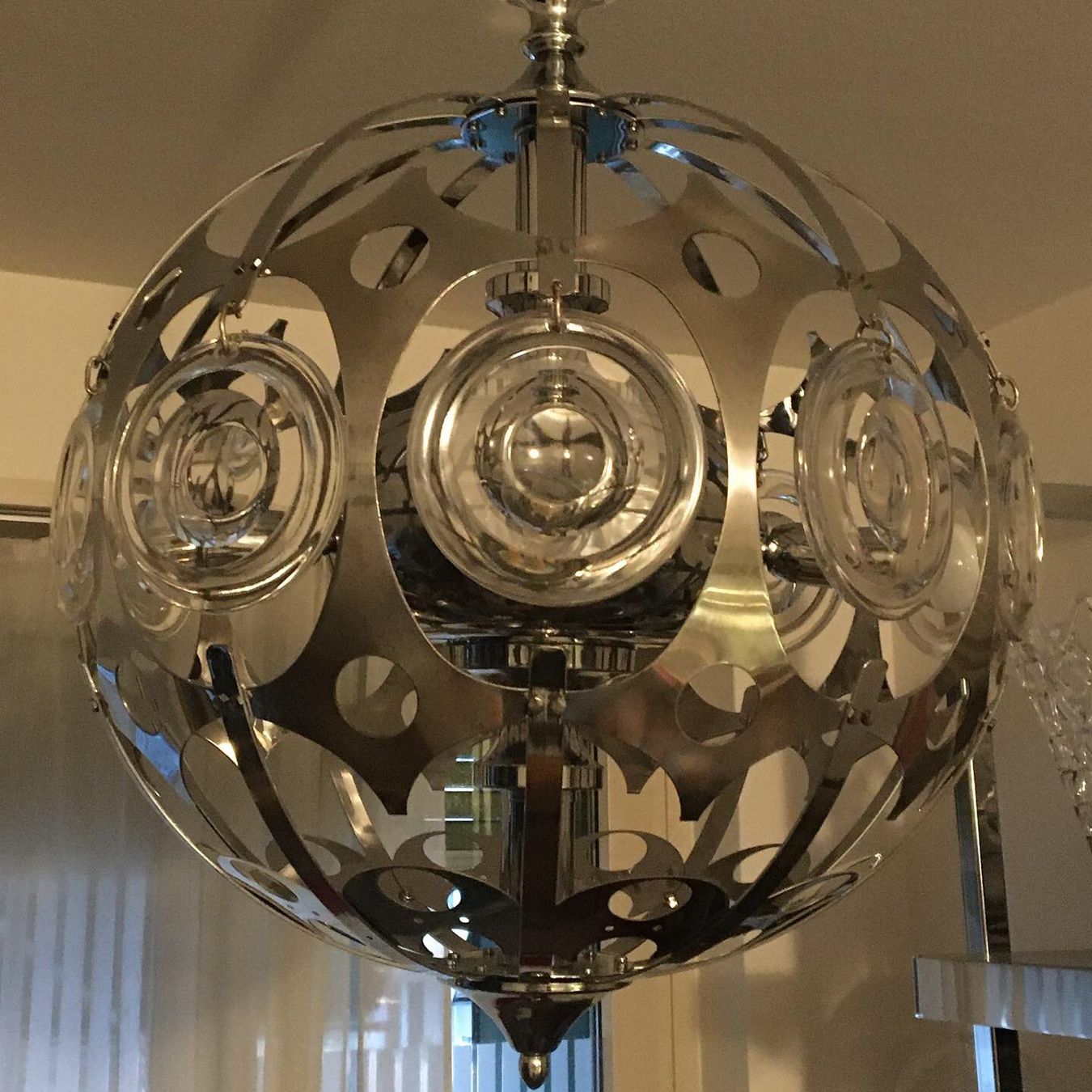 Kronleuchter & Deckenlampen: Oscar Torlasco Kronleuchter – Gebraucht aus Pregassona von ModernistaCH 7