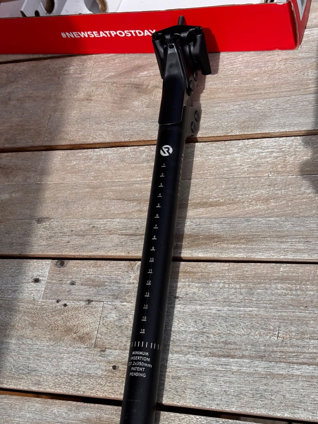 Pezzi di ricambio: Redshift ShockStopSuspension Seatpost gefederte Sattelstütze – Usato da Schliern b. Köniz venduto da lomaj 4