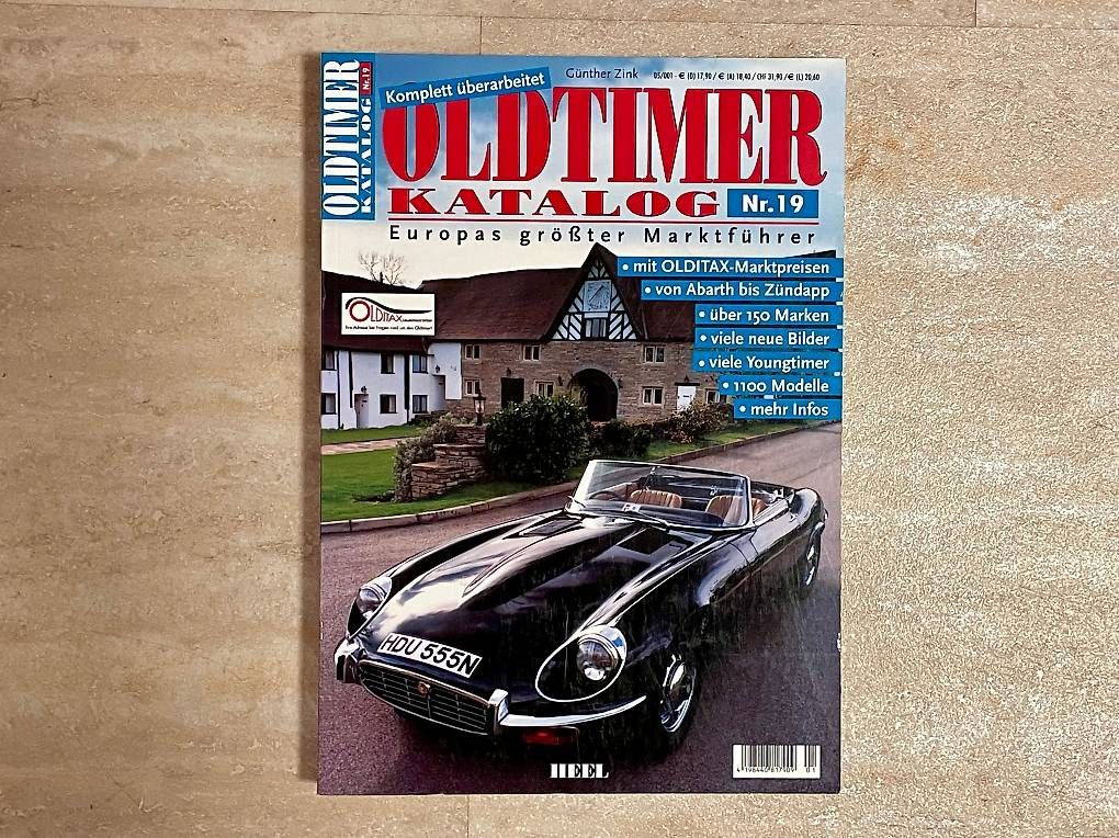 Zeitschriften & Magazine: Oldtimer Katalog Nr. 19. Europas gr. Oldtimerkatalog Verlag – Gebraucht aus Turbenthal von Retoo 1