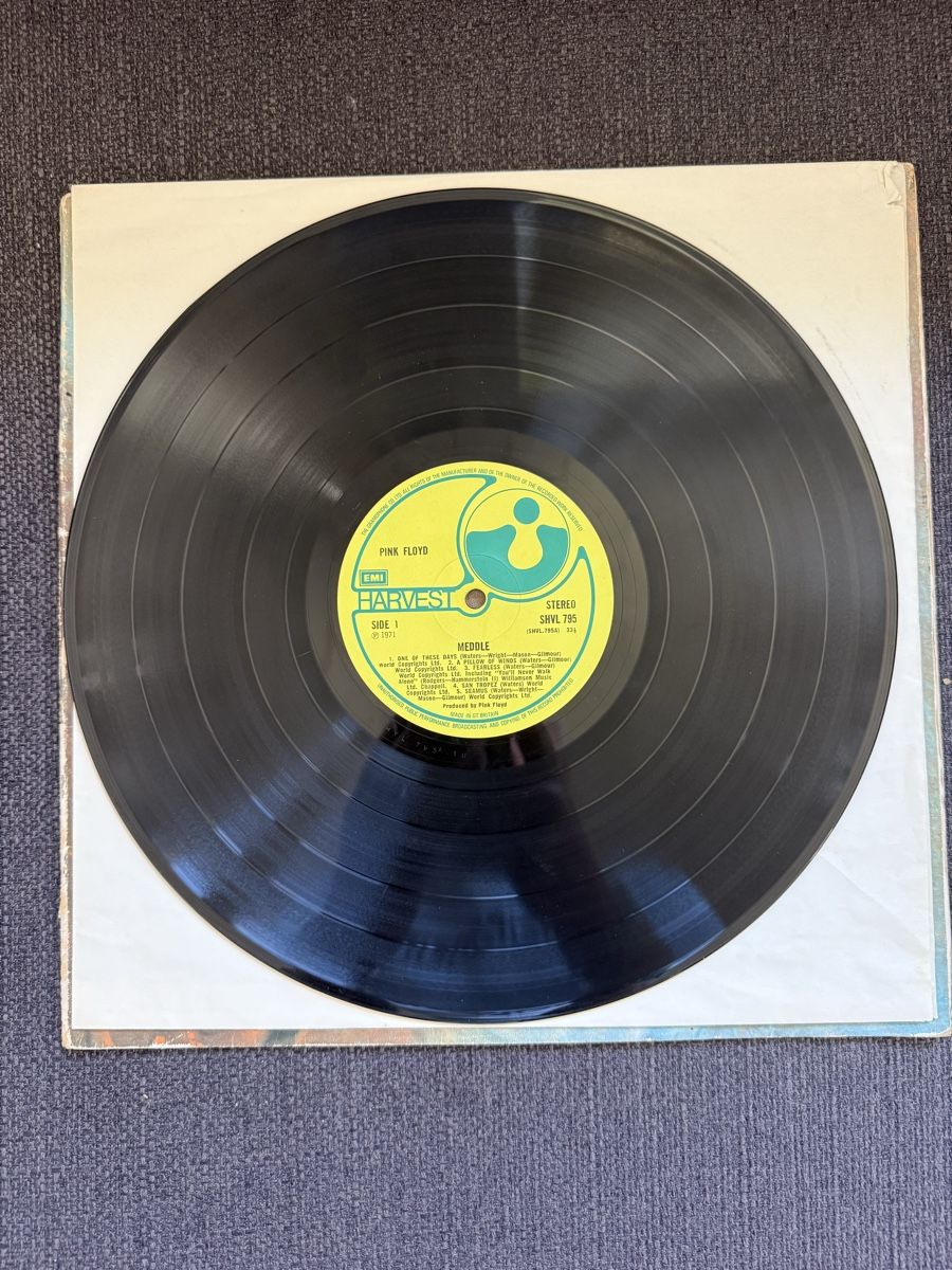 Vinyles: Pink Floyd vinyle  Meddle 1971 – D'occasion à Poliez-le-Grand par popob63 4