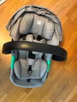 Baby Autositz Luxus grau 0-13kg guter Zustand
