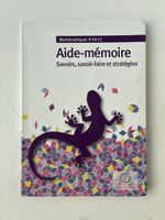 Mathématiques 9-10-11 Aide mémoire