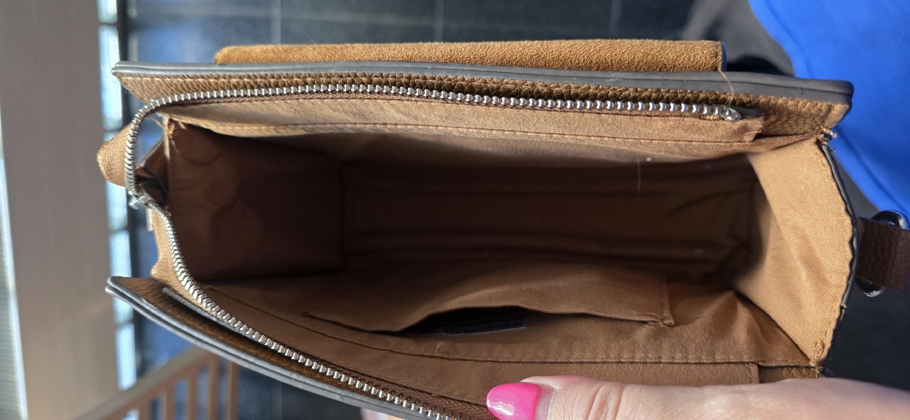C&A Taschen für Damen: SECOND HAND C&A Umhängetasche braun – Gebraucht aus Seuzach von Verano_2026 1