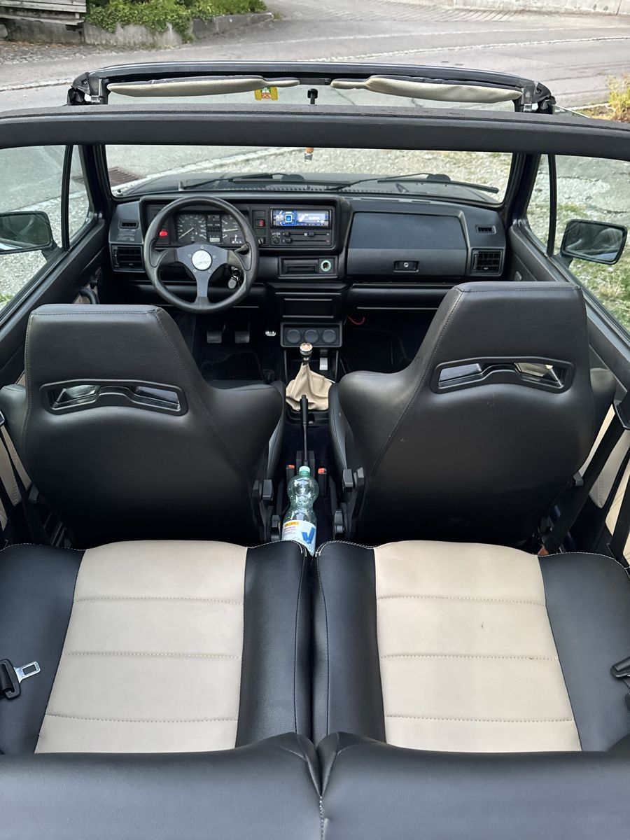 VW Autos: Vw Golf 1 Cabrio – D'occasion à Ganterschwil par CHERRYCO-04 5