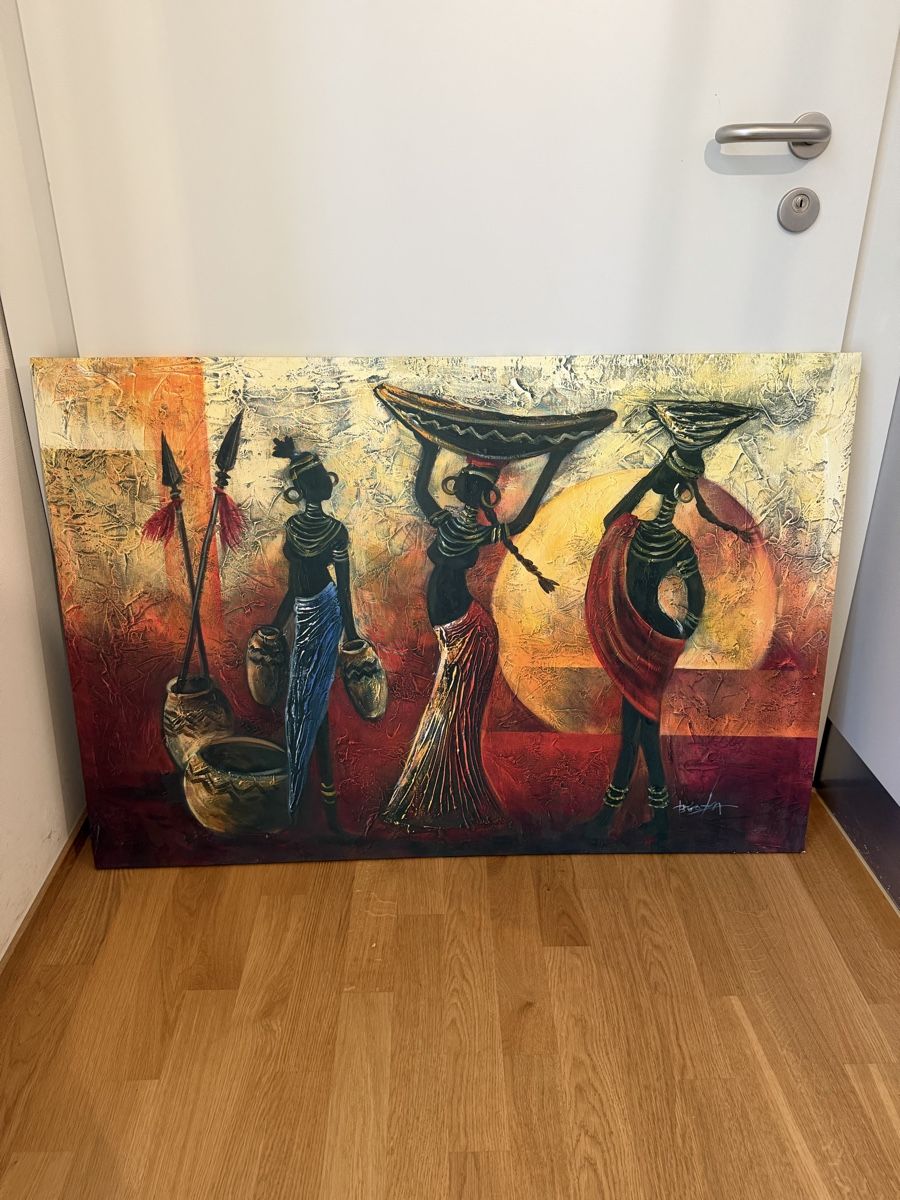 Dipinti: Wandbild mit Afrika Motiv – Nuovo (secondo la descrizione) da Riehen venduto da lor_s9wh