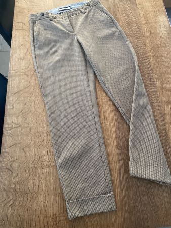 CAMBIO HOSE GR.38/M (Mod. SYBILL) feines Karo beige