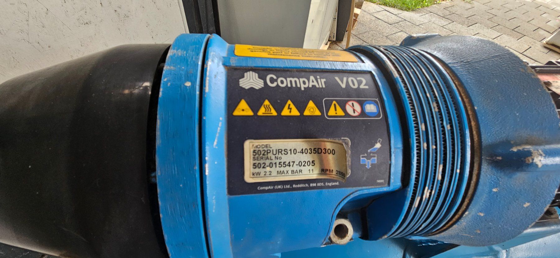 Compressori: Compresseur CompAir V02 avec beaucoup d'accessoires – Usato da Lausanne venduto da sleepy47 4