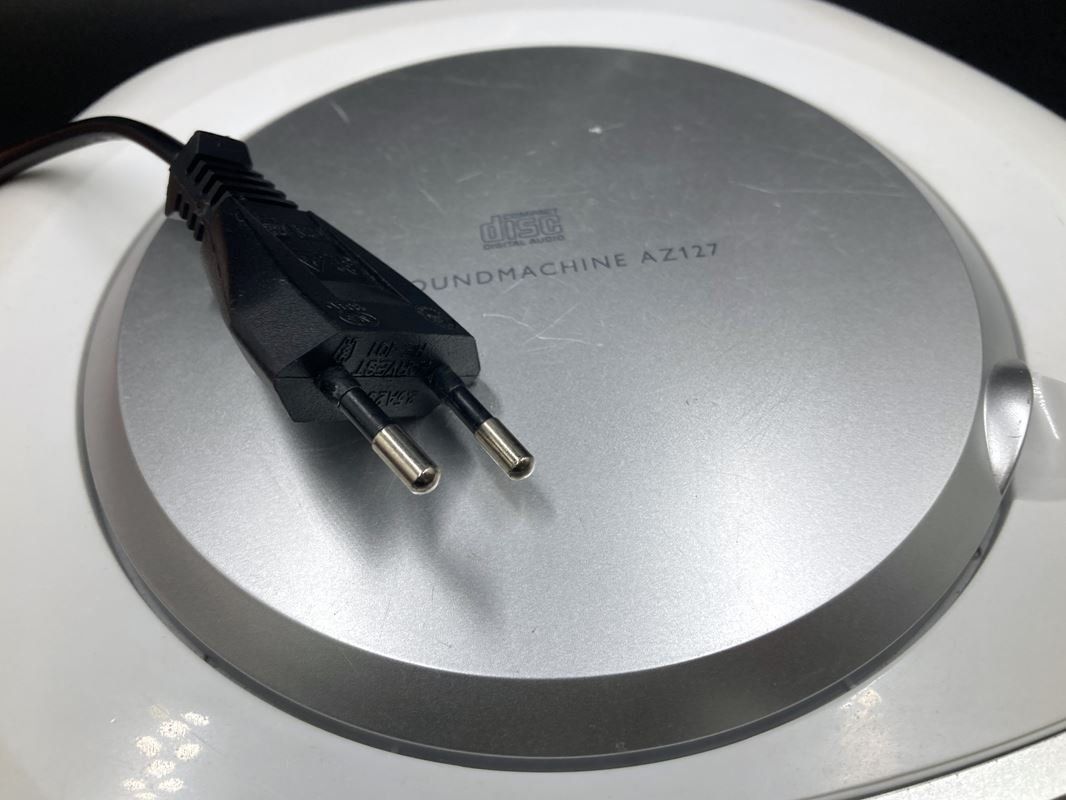 Philips Lettore multimediale & Streamer: PHILIPS | AZ127 | CD-Player | Radio | Weiss/Silber – Usato da Wittenbach venduto da Restwert_St-Gallen 2