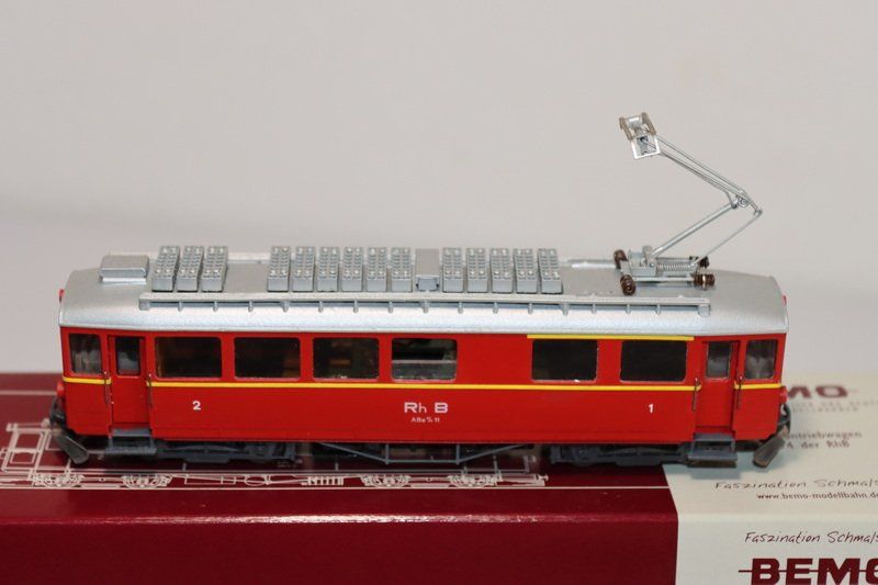 Bemo Modelleisenbahnen: Bemo RhB ABe 4/4  11 ( 422 ) – Gebraucht aus Kerzers von Winu64 1