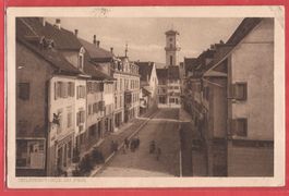Delémont - Rue du Fer - 1920
