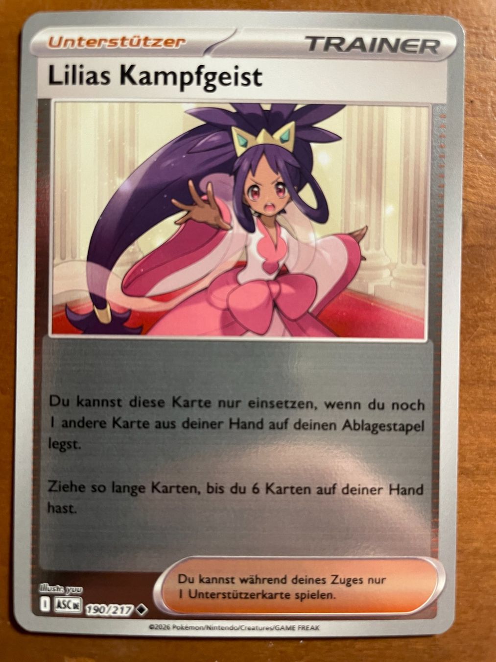 Pokémon Cartes à collectionner: Pokemon Lilias Kampfgeist Reverse (Versand gratis) – Neuf (Voir description) à Chur par Angerson