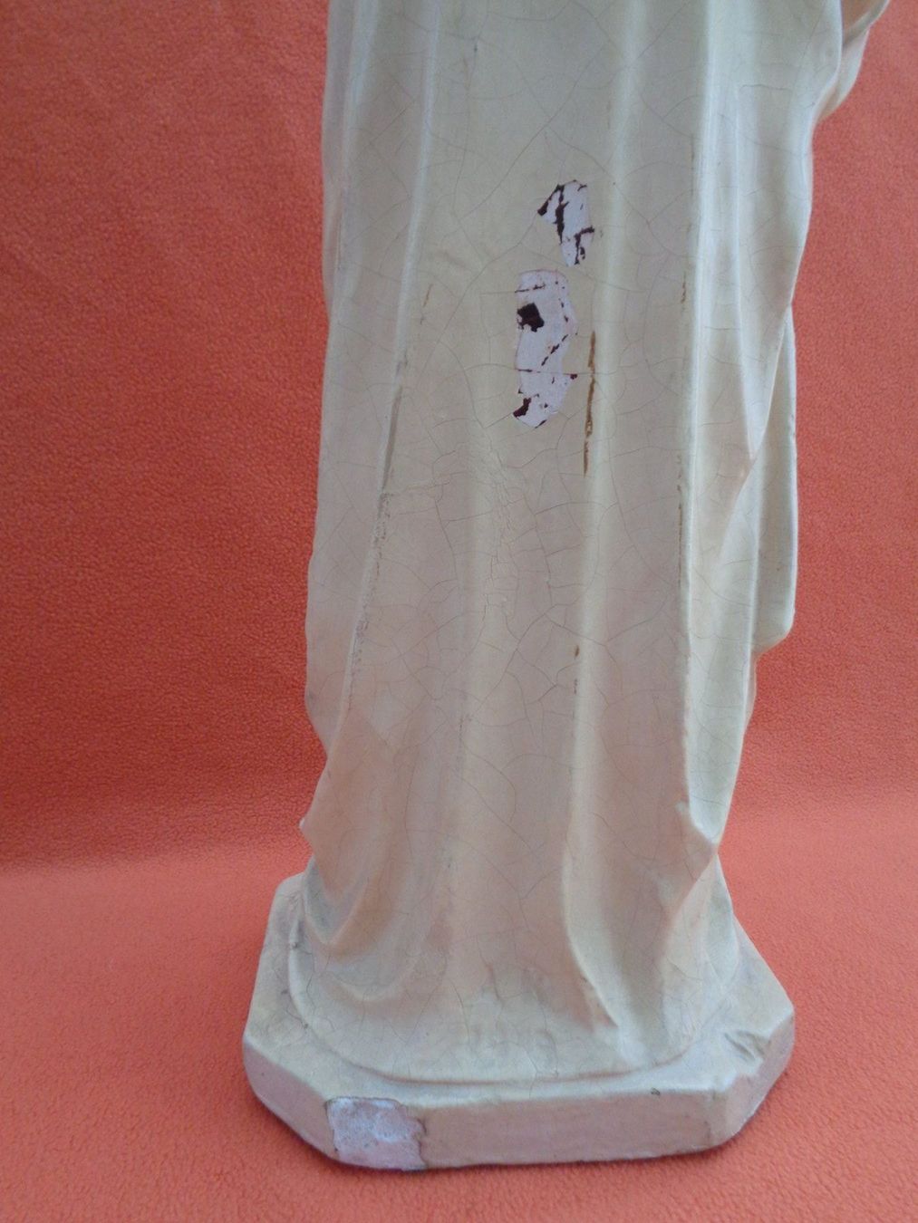 Sculptures & Statues: Alte Heiligenfigur Josef mit Kind - Gips – D'occasion à Chur par omonia 7