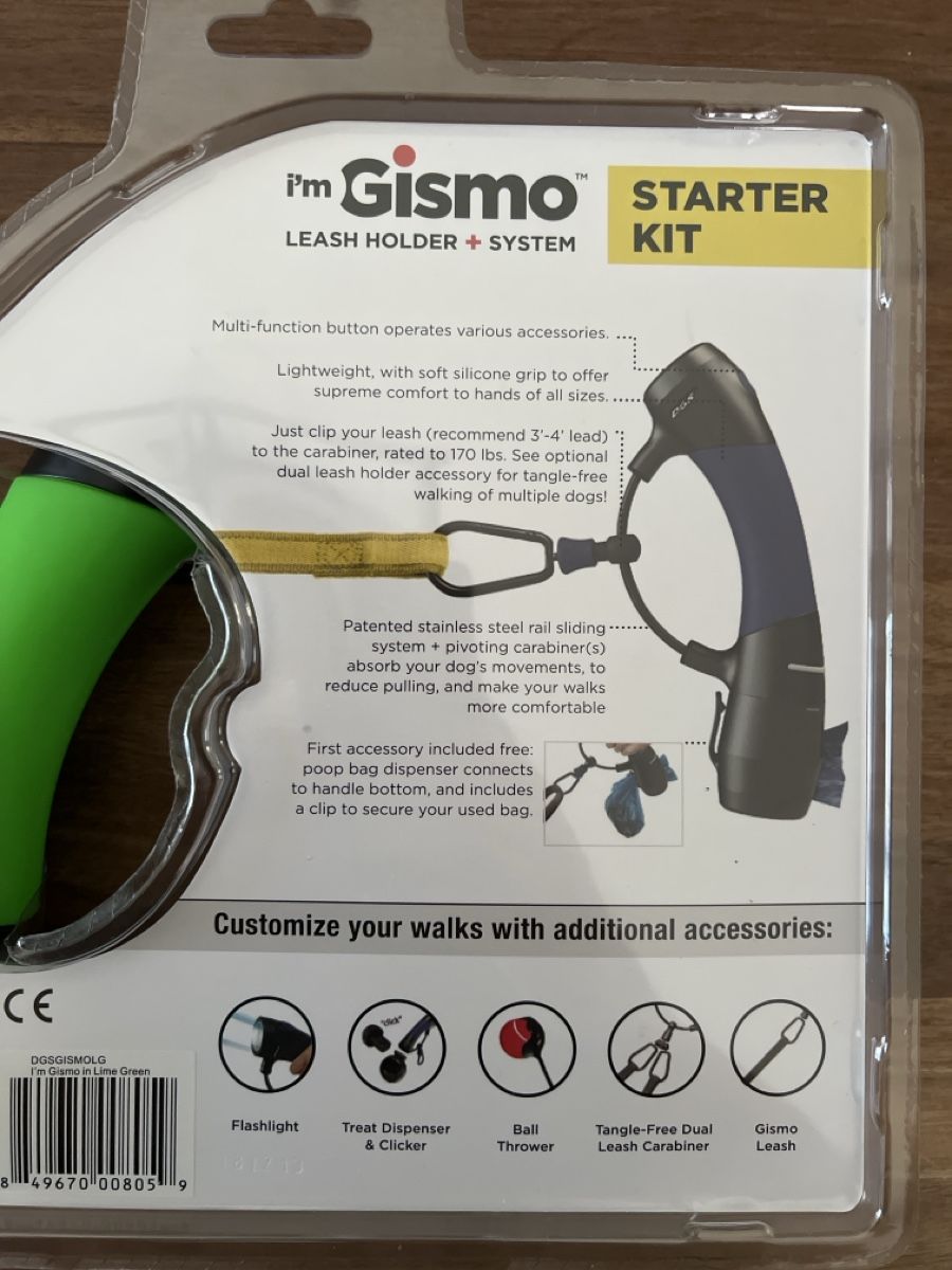 Leine & Halsband: Gismo Leash Holder System Starter Kit NEU – Neu und originalverpackt aus Hunzenschwil von jaeggi1978 1