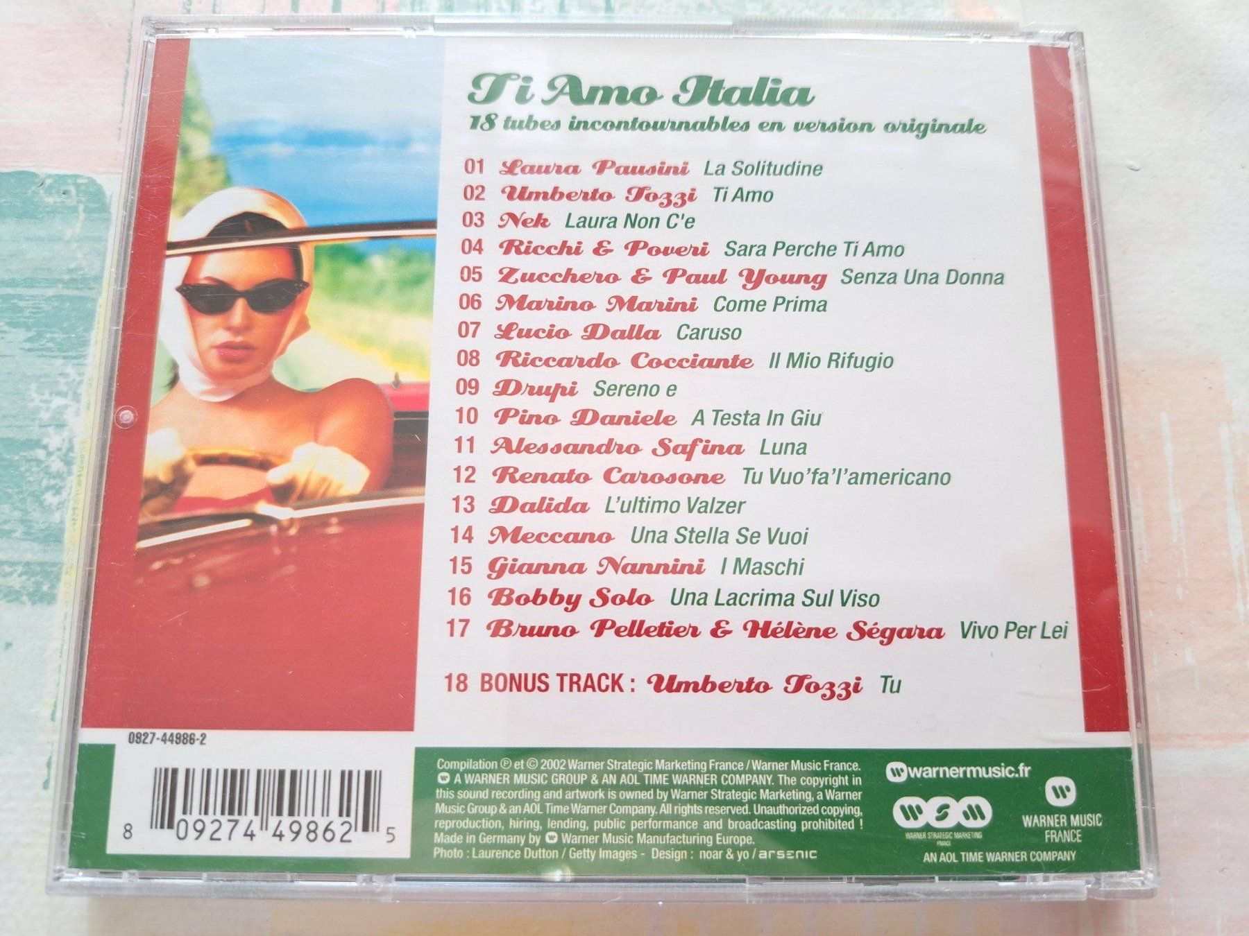 CDs: Cd Ti amo Italia Compilation  – D'occasion à Pully par bro_n52j 1