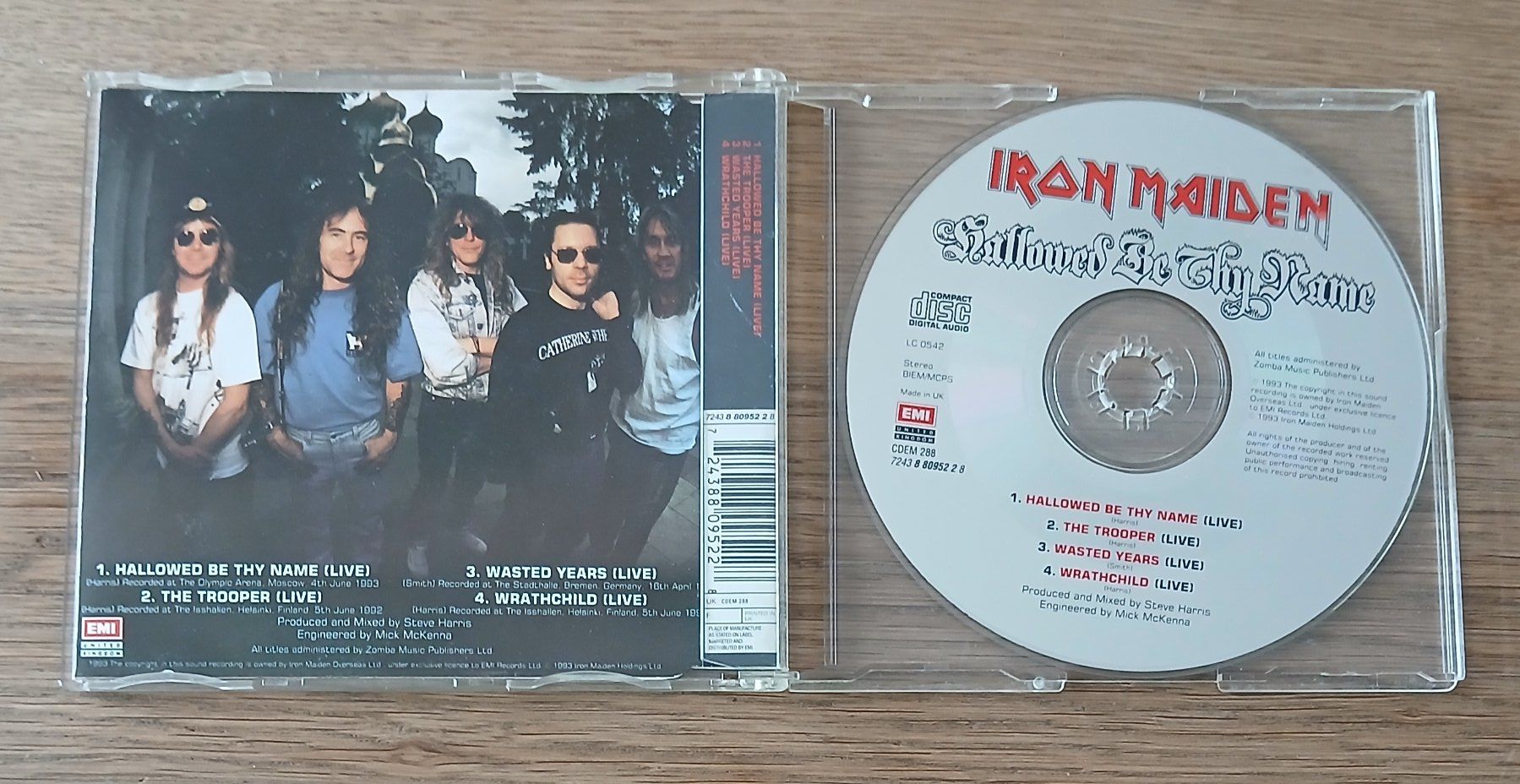 CD: Iron maiden hallowed be thy name – Usato da Tramelan venduto da guidou2048 2