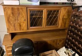Vaisselier vintage bois clair