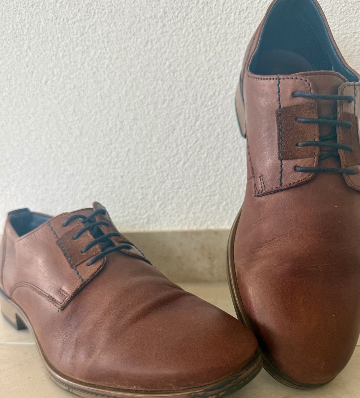 Scarpe da uomo: Chaussures ERAM homme cuir marron – Usato da Corcelles-Payerne venduto da littlemarket