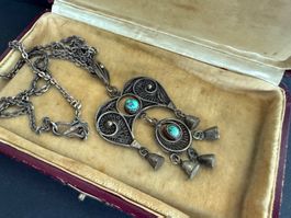 Vintage Sterling Silber Kette