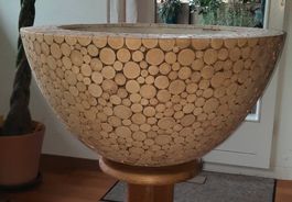 aussergewöhnliche Holzschale