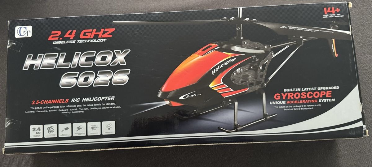 RC Modellbau: RC Helikopter Helicox 6026 – Gebraucht aus Dorf von Mustang930
