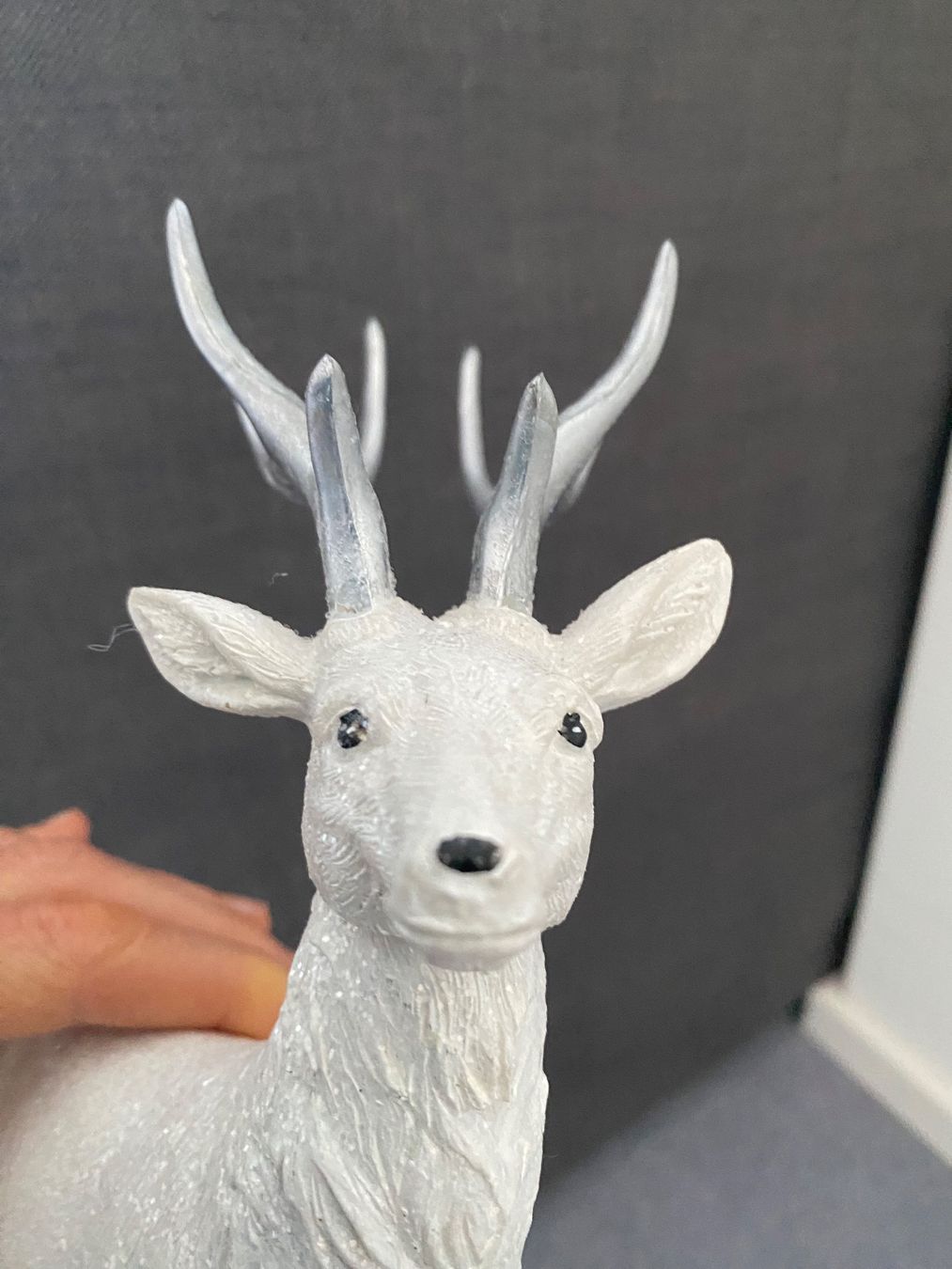 Tutte le decorazioni: Herziger Deko Hirsch Winter mit Glitzer – Usato da Trachslau venduto da M_Schmid81 3