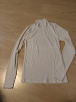 Abercrombie and Fitch Rollkragenpullover Feinripp Cremeweiss