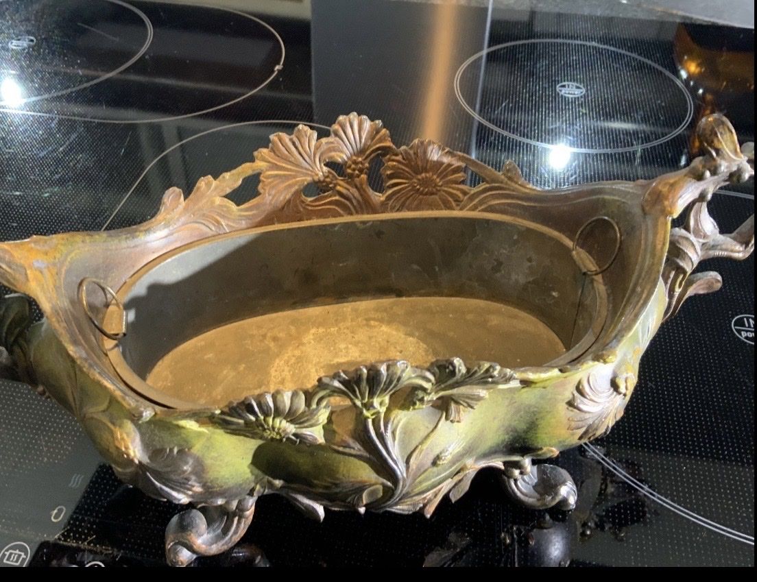 Toutes les décorations: Jardiniere 1900 aus Frankreich – D'occasion à Aarburg par losu 4
