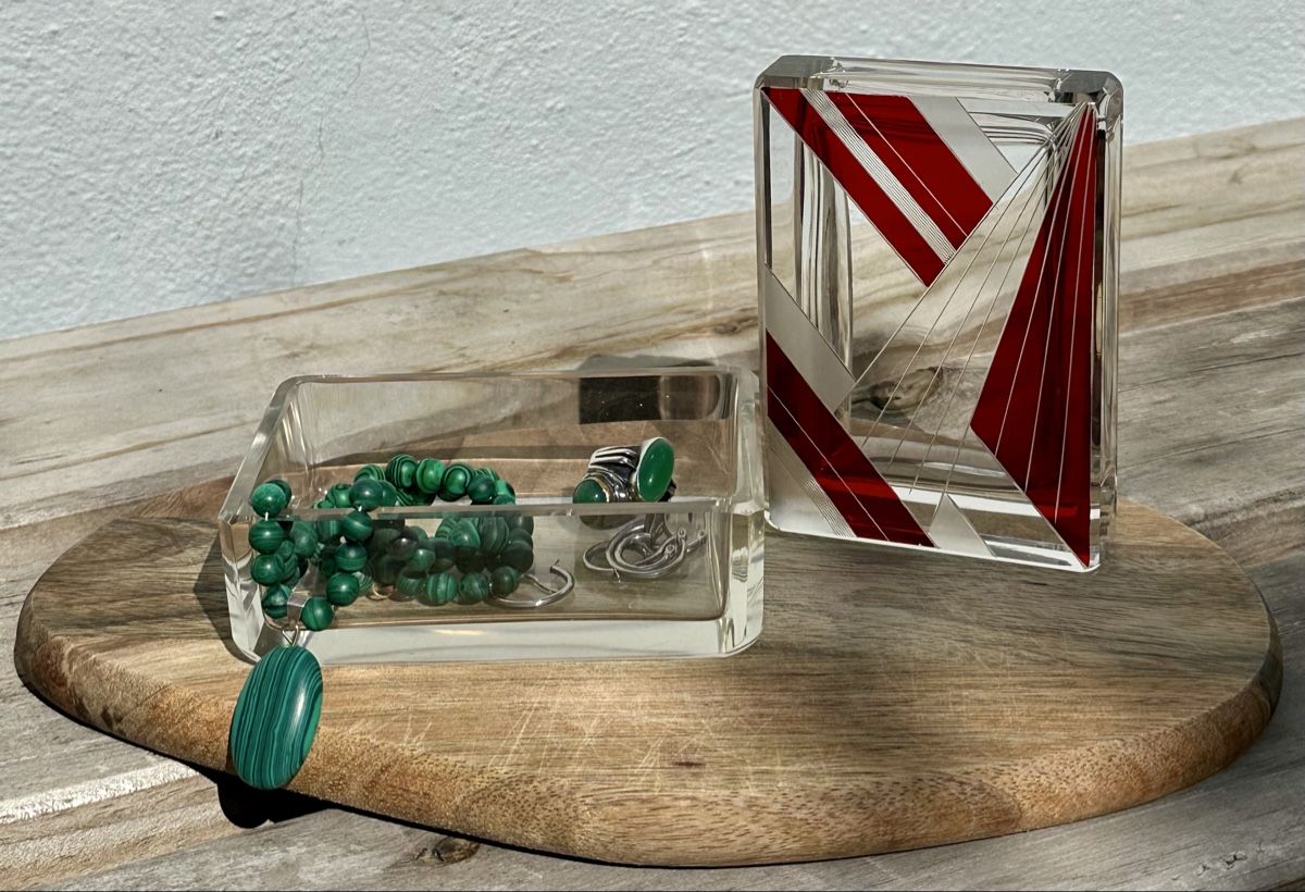 Gläser:  Mid-Century Glasdose – Gebraucht aus Kleindöttingen von lau_k778 4