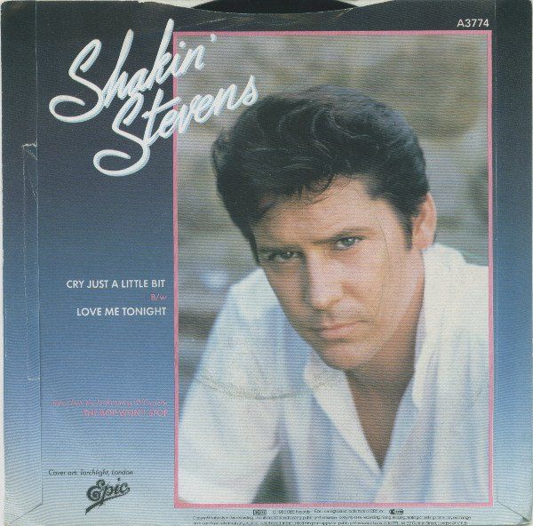 Schallplatten: Shakin' Stevens: Cry Just A Little Bit 7" – Gebraucht aus Steinhausen von Vilivinili 1