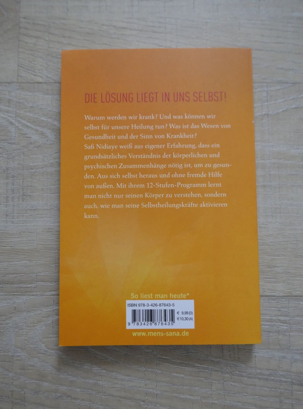 Libri: Selbstheilung ist möglich, Safi Nidiaye – Usato da Port venduto da uzuku 1