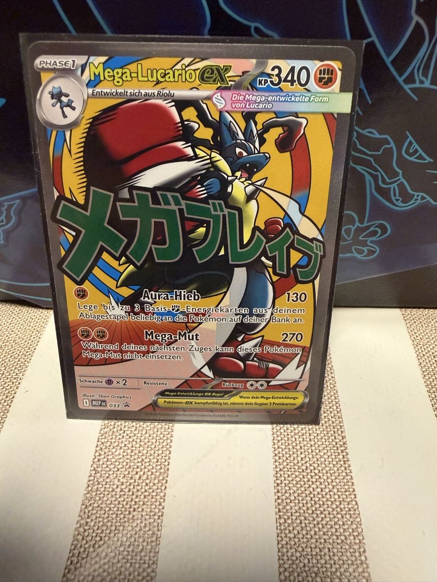 Pokémon Carte collezionabili: Mega - Lucario EX - Promokarten - Top Zustand  – Nuovo (secondo la descrizione) da St. Gallen venduto da Simonefrt68
