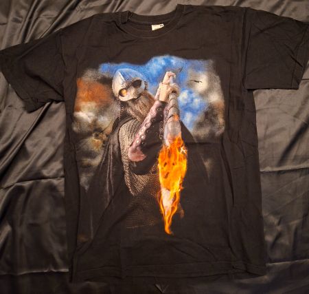 Bandshirt Black Messiah "Valhalla is not yet lost"